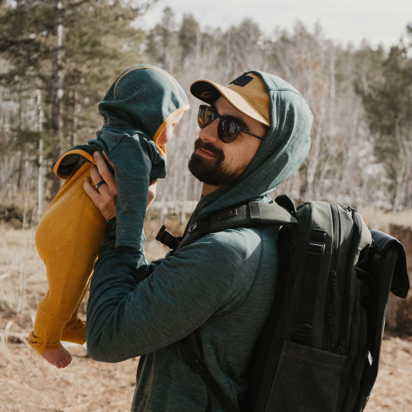 Baby Grid Fleece Hoodie