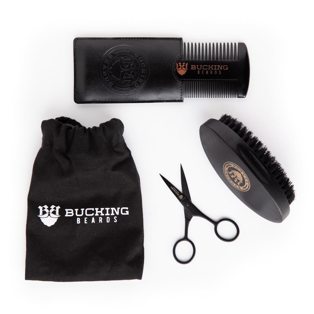 Bucking Beard - Premium Beard Grooming Kit – Complete Set for Styling & Maintenance