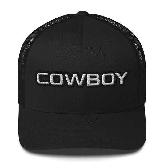 Cowboy Trucker Cap - Bumpkin Ranchwear