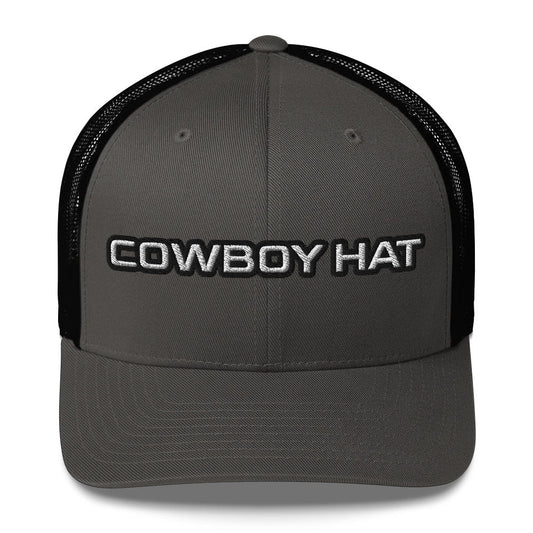 Cowboy Trucker Hat - Bumpkin Ranchwear
