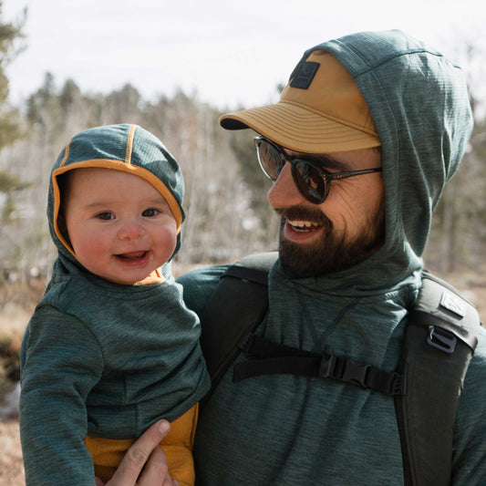Baby Grid Fleece Hoodie