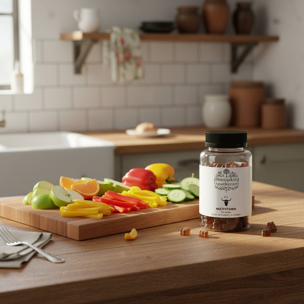 Daily Recharge Multivitamin Gummies for Adults (60 Gummies) - Bumpkin Ranchwear