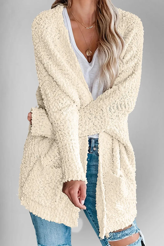 Casual Luxe Pocket Knit Duster Cardigan