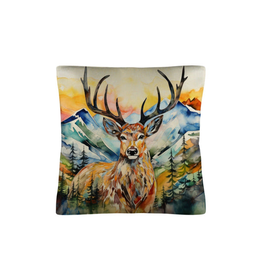Watercolor Buck Pillow Case