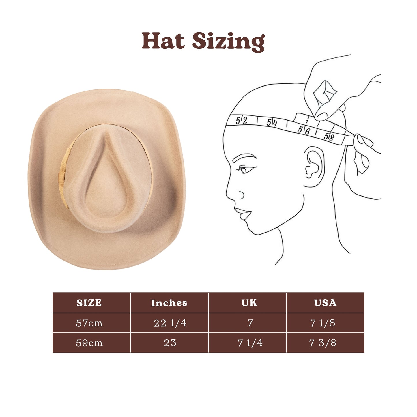 Dune Sand Felt Cowboy Hat