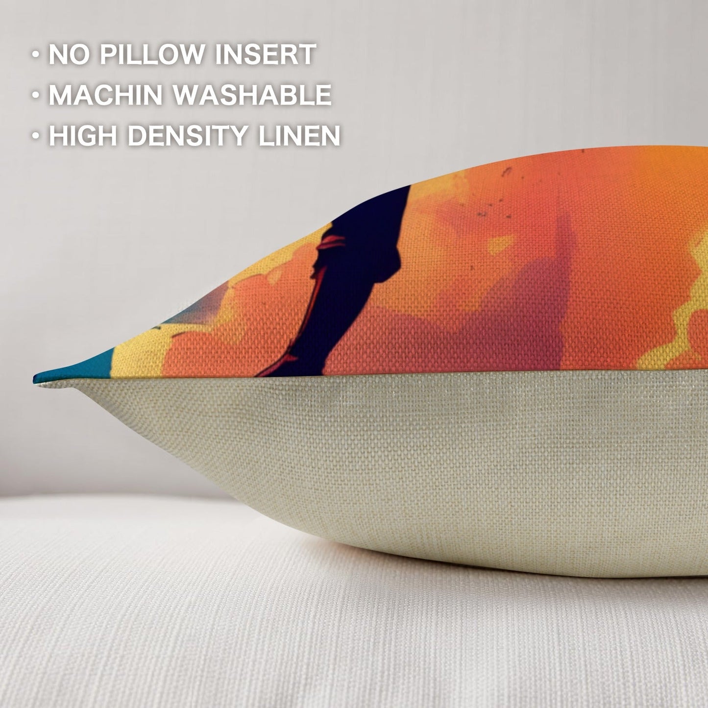 Sunset Cowboy Pillow Case