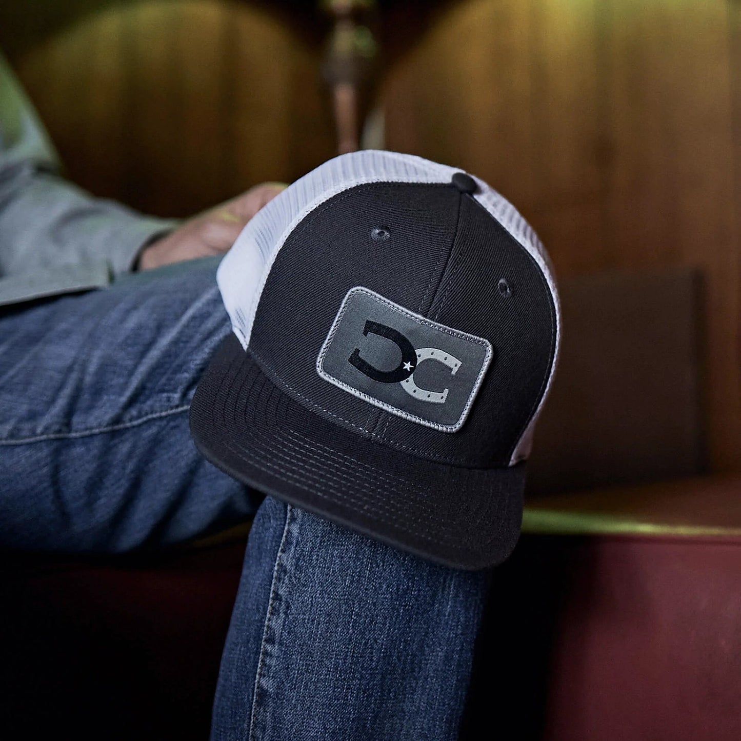 Flat Bill Branding Iron Hat - Bumpkin Ranchwear