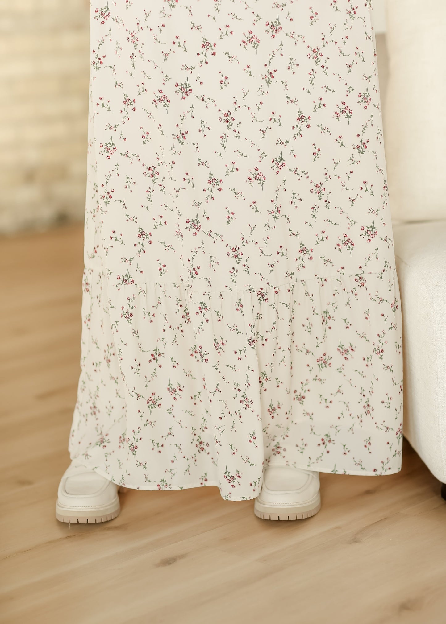 Havyn Floral Lined Maxi Skirt
