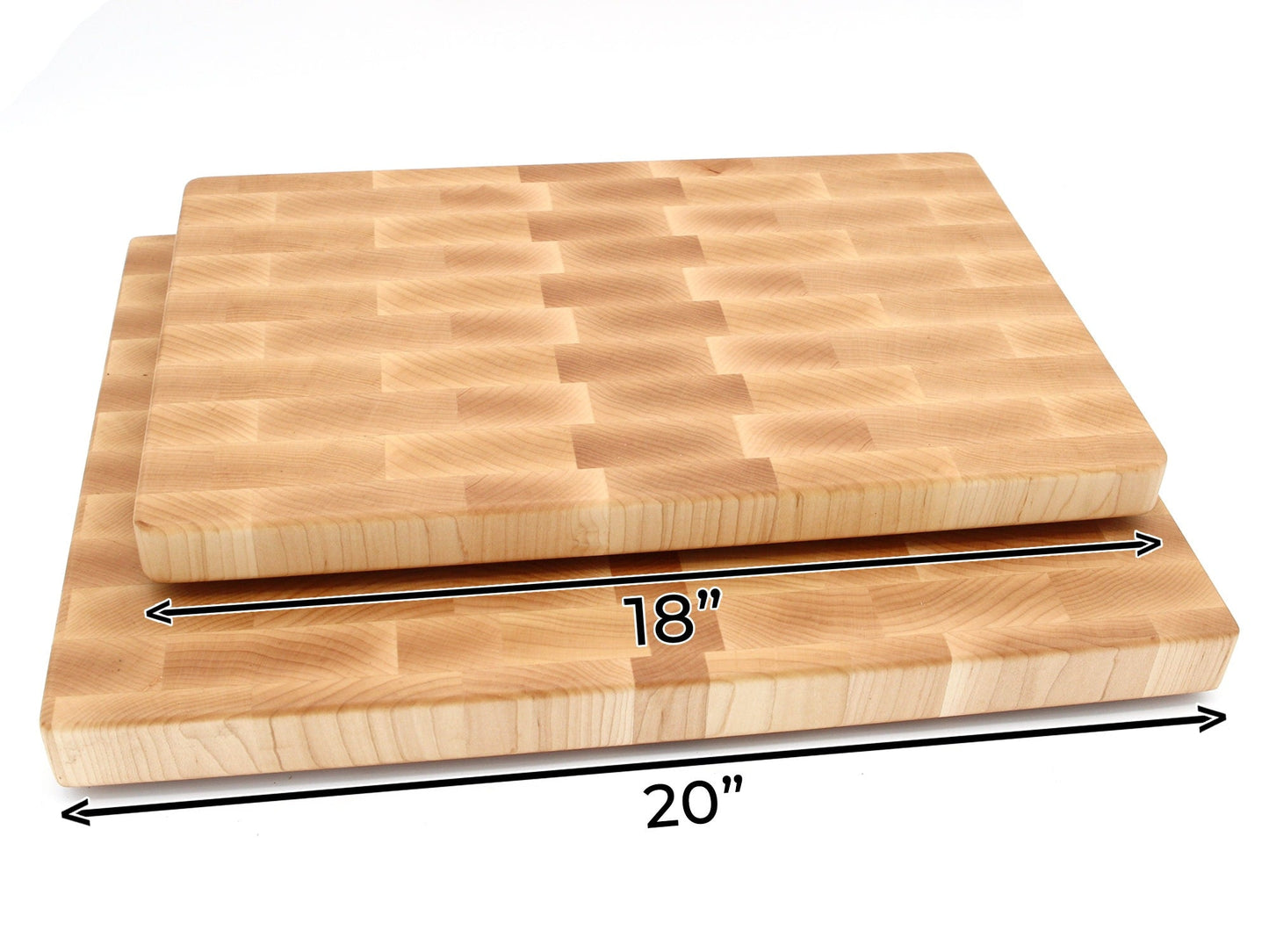 Maple Large End Grain Butcher Block Style Cutting Board