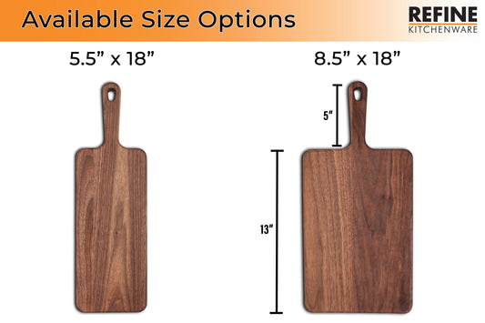 Walnut Paddle Cutting Board