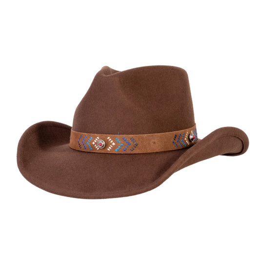 Maverick Sand Rope Felt Cowboy Hat - Bumpkin Ranchwear