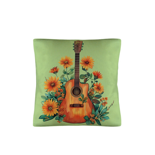 Retro Guitar Pillow Case Made in America - Bumpkin Ranchwear