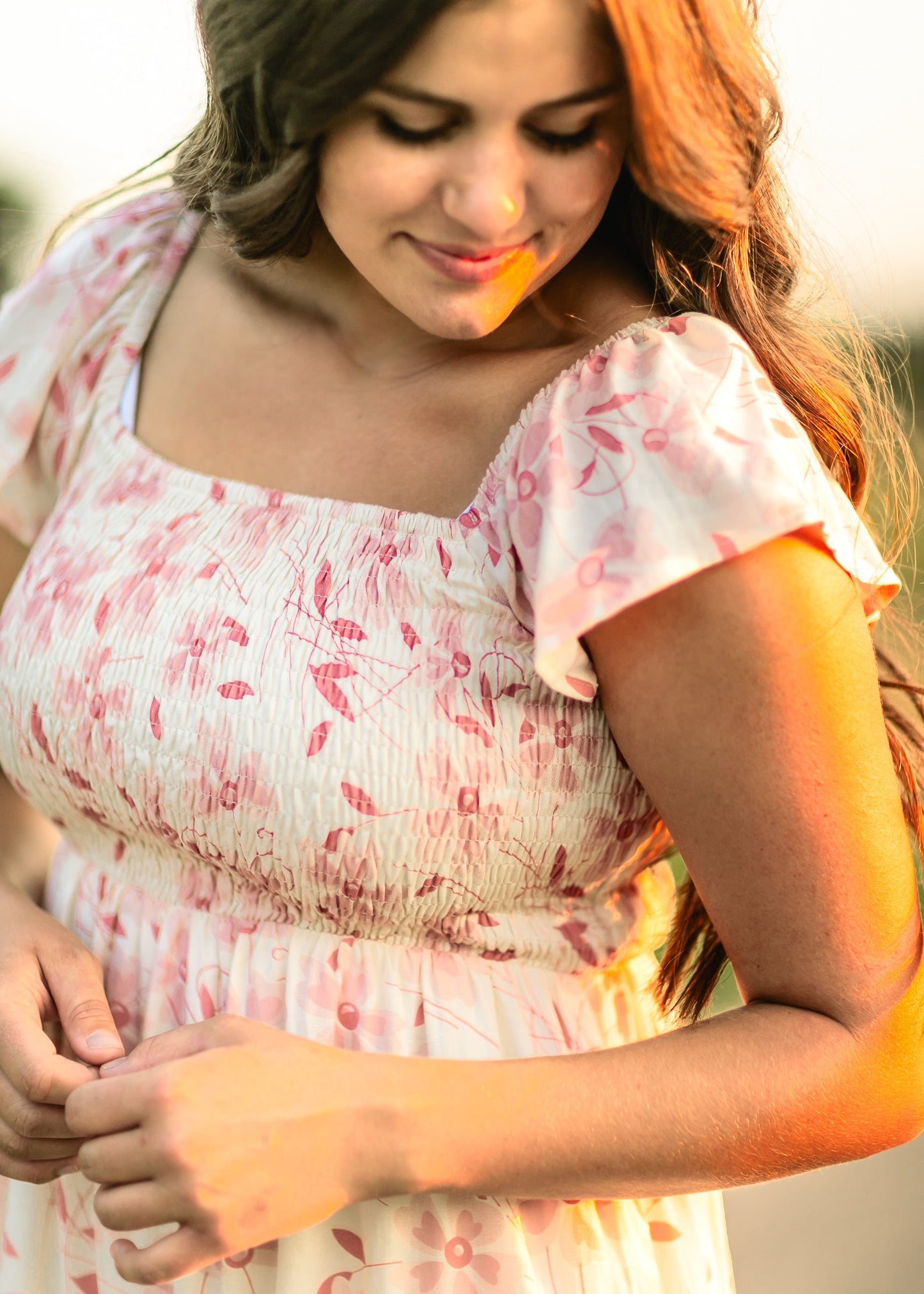 Cap Sleeve Midi Dress