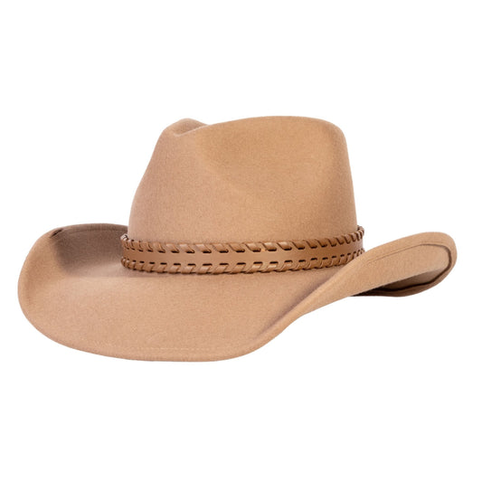 Sundown Tan Felt Cowboy Hat - Bumpkin Ranchwear