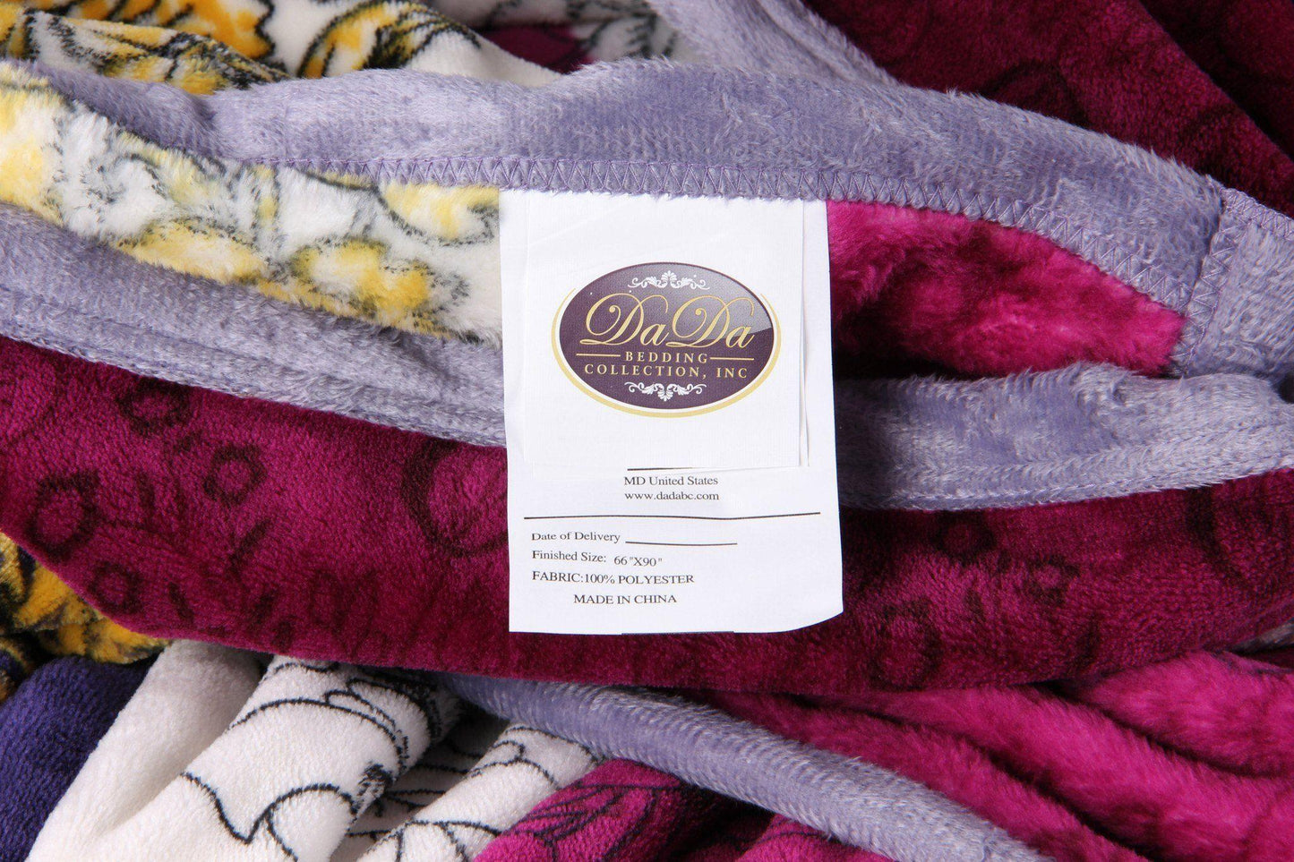 Roadside Carnations Mink Flannel Fleece Throw Blanket