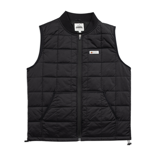New Frontier Tech Vest - Coal Black