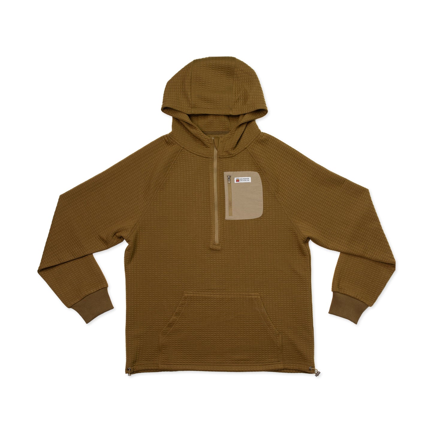 Men's Waffle Tech Hoodie - Yellowstone