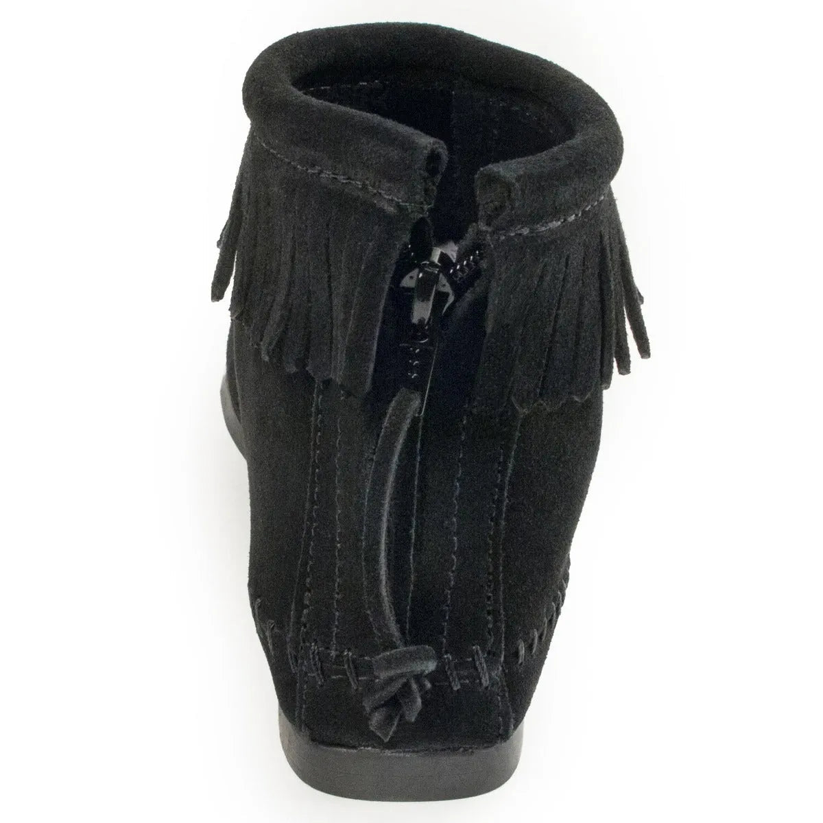 Minnetonka Back Zipper Hardsole Boot - Womens Boots - 2 Color Options