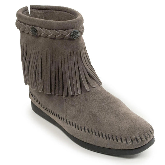 Minnetonka Hi Top Back Zip Boot - Womens Boots - 4 Color Options