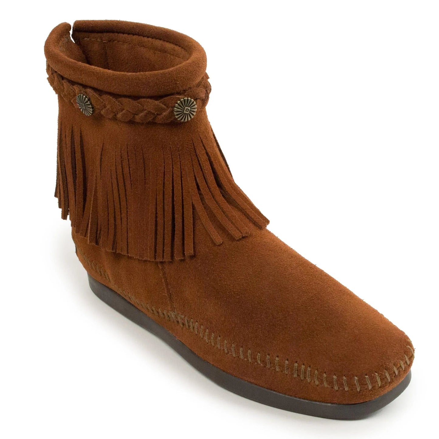 Minnetonka Hi Top Back Zip Boot - Womens Boots - 4 Color Options