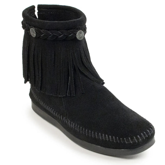 Minnetonka Hi Top Back Zip Boot - Womens Boots - 4 Color Options