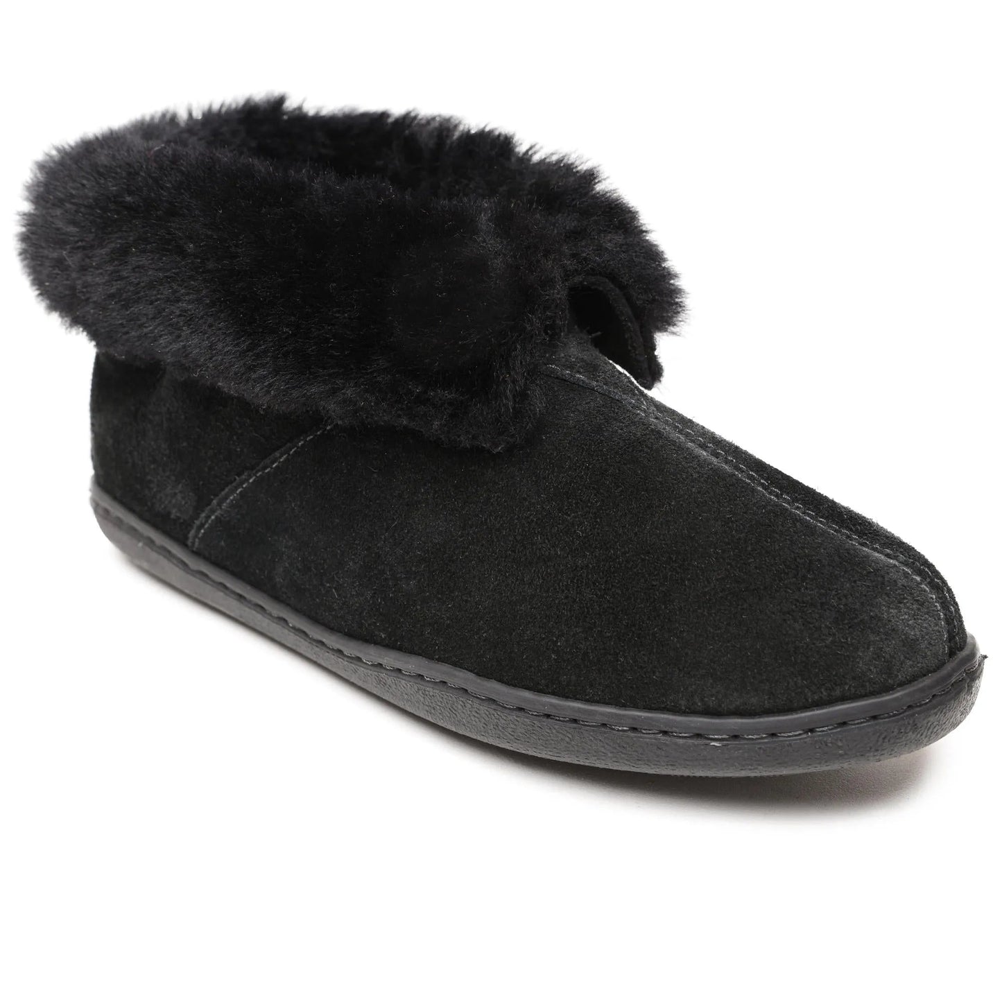 Minnetonka Sheepskin Ankle Boot - Women's Slipper - 3 Color Options