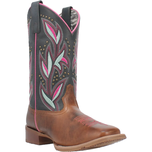 Laredo Lydia - Women's Leather Cowgirl Boot - 2 Color Options