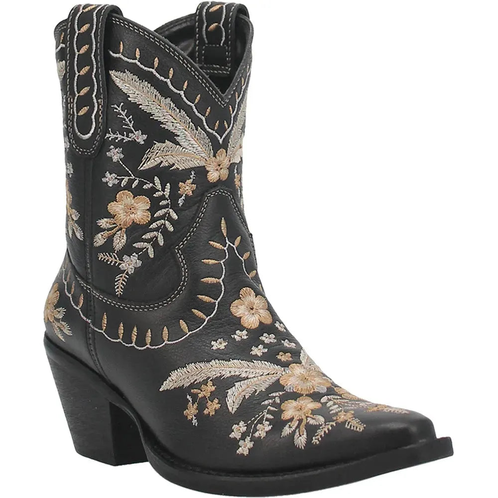 Dingo Primrose - Womens Ankle Cowgirl Boots - 5 Color Options