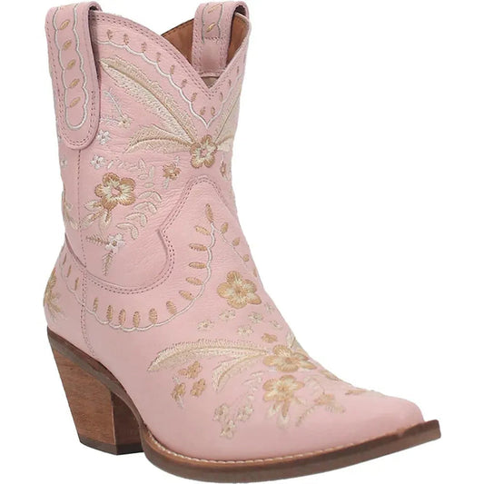 Dingo Primrose - Womens Ankle Cowgirl Boots - 5 Color Options