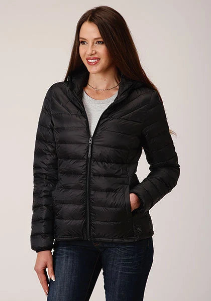 Roper 1744 Parachute (Black) - Women's Nylon Jacket