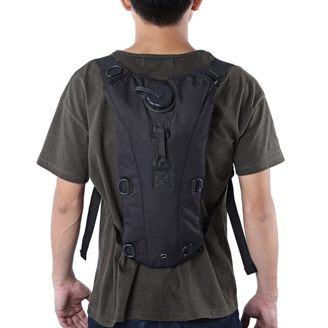 3L Hydration Backpack with Water Bladder – MOLLE Outdoor Pack