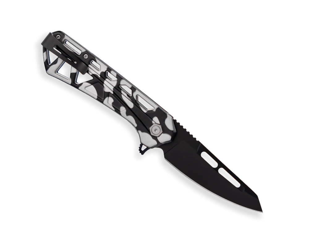 Buck 811 Trace Ops Linerlock Folding Knife – Camo Aluminum