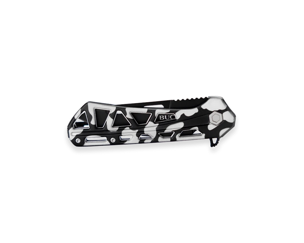 Buck 811 Trace Ops Linerlock Folding Knife – Camo Aluminum