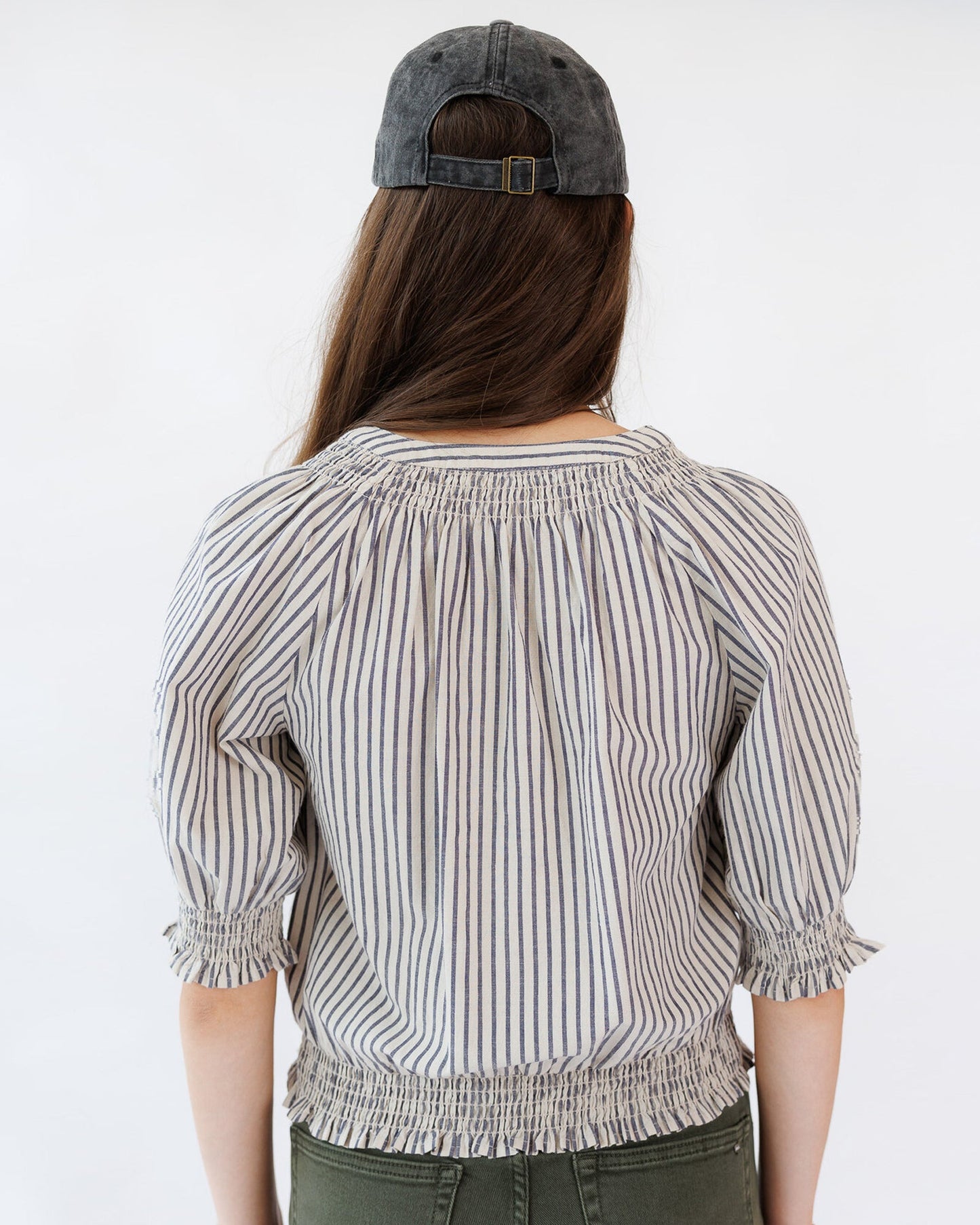 Penelope Cotton Striped Top