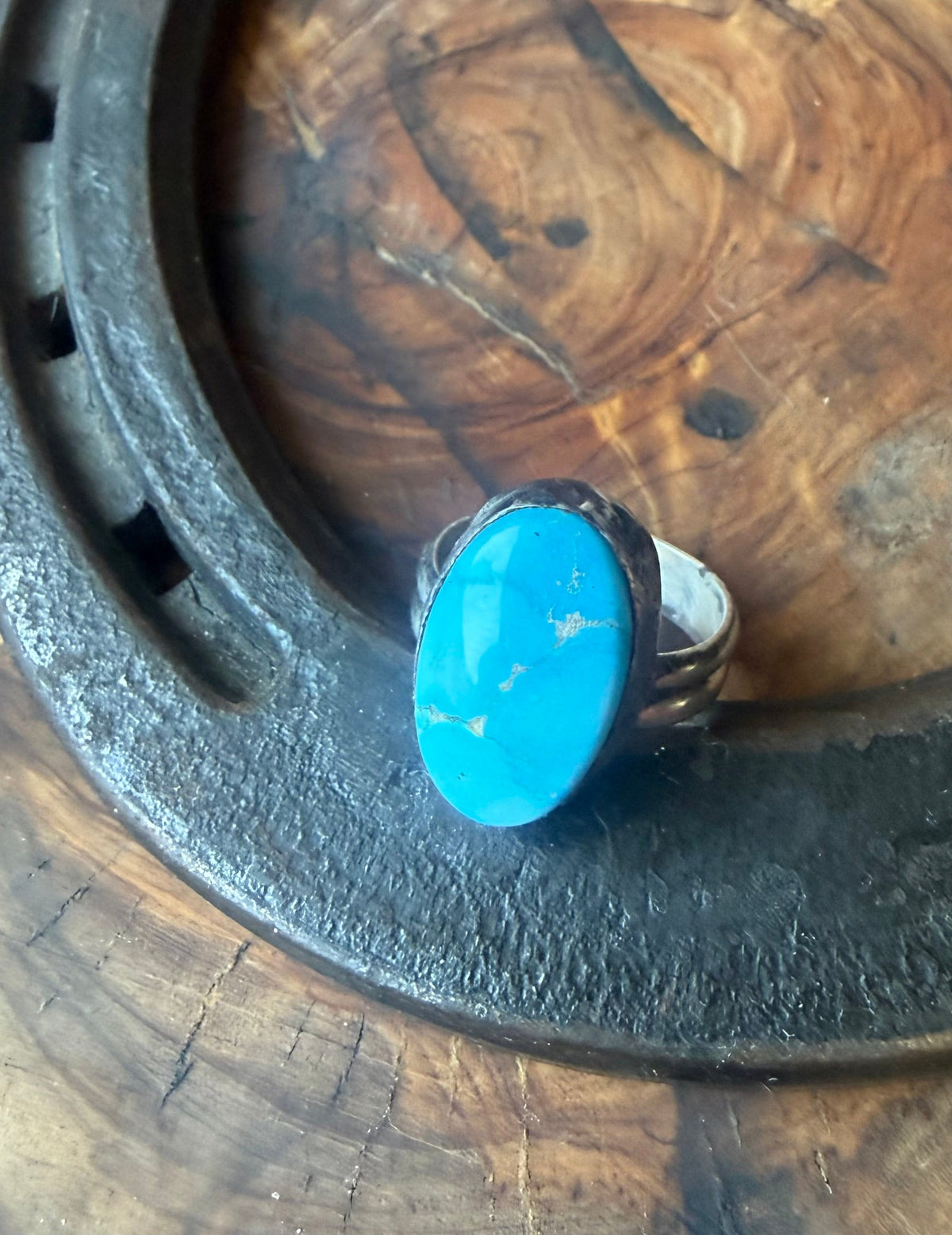 Dorothy Series | Fox Turquoise Oval Ring