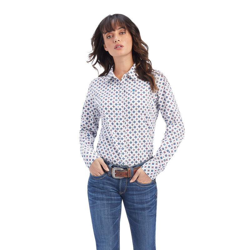 Kirby Stretch Shirt-TOWNSHIP PRINT