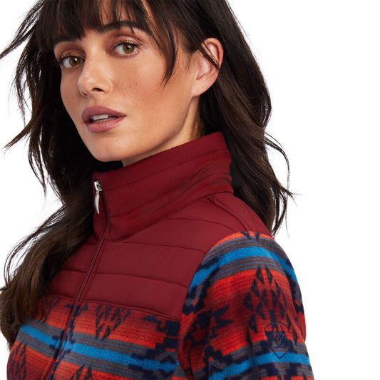 Prescott Fleece Jacket-SONORAN PRINT