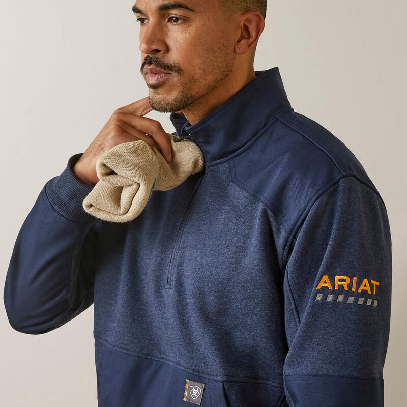 Ariat Rebar Workman Duracanvas 1/4 Zip Sweatshirt