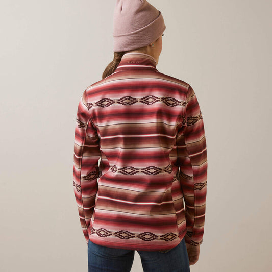 Ariat Softshell Jacket - Blushing Serape