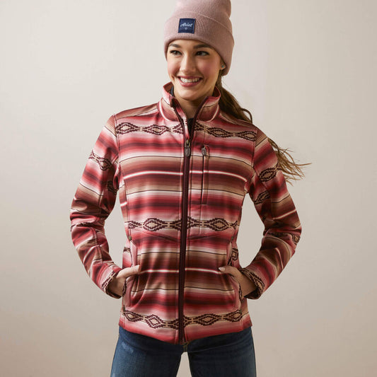 Ariat Softshell Jacket - Blushing Serape
