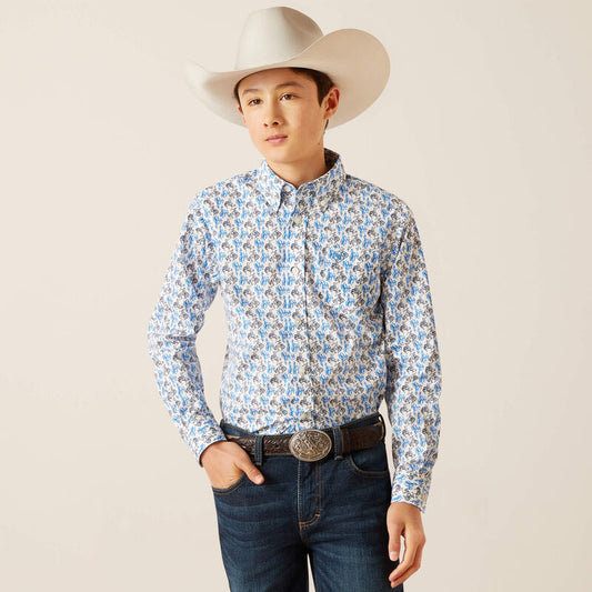 Boys Ariat Peerce Classic Fit Shirt