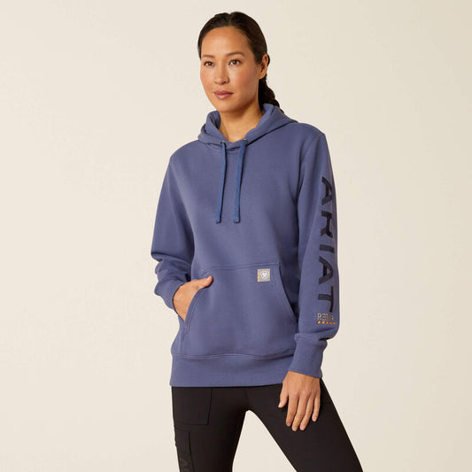 Ariat Graphic Hoodie-BLUE INDIGO|NIGHT SKY