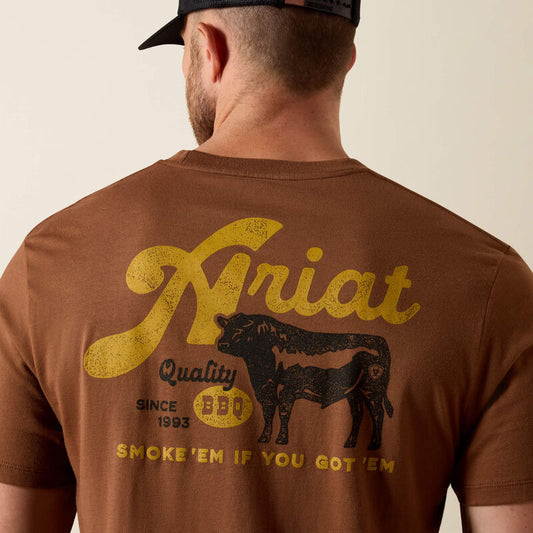 BBQ Smoke T-Shirt | Ariat Mens