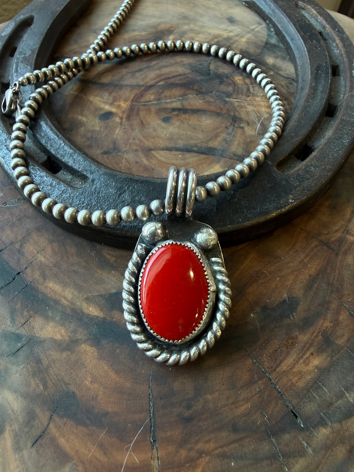 Rosarita Horseshoe Pendant & Ring Set by Bootleg Silver Co – view 5