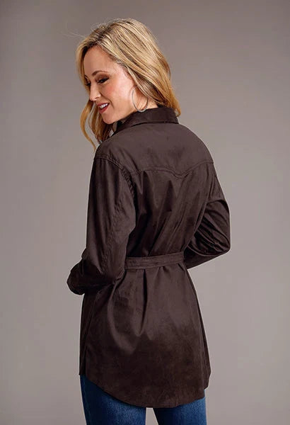 Stetson 1914 Solid (Chocolate) - Women's Long Shirt