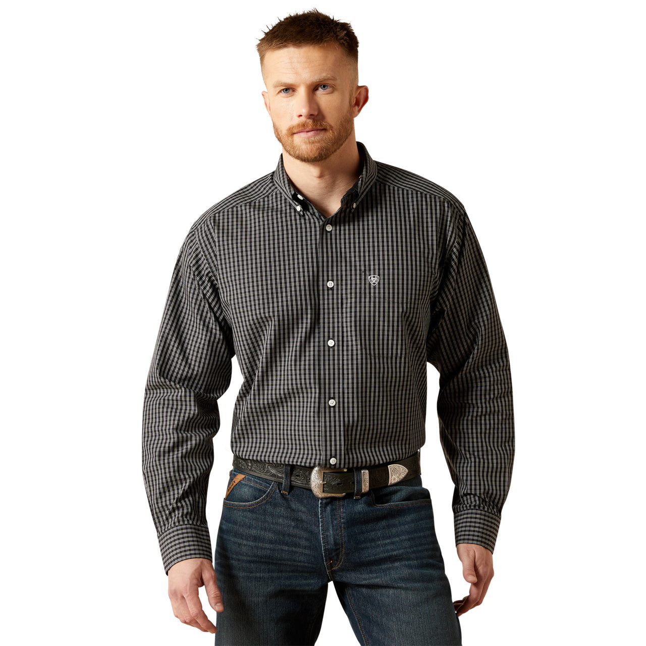 Ariat Men's Wrinkle Free Abel Classic Fit Shirt