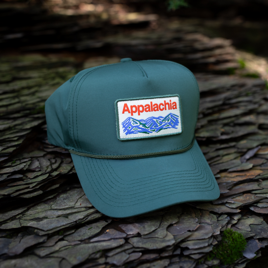 Appalachia Patch Tech Hat - Pine Green