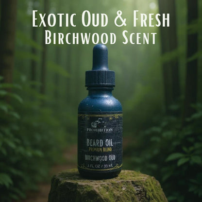 Prohibition Soap's - Birchwood Oud Beard Oil