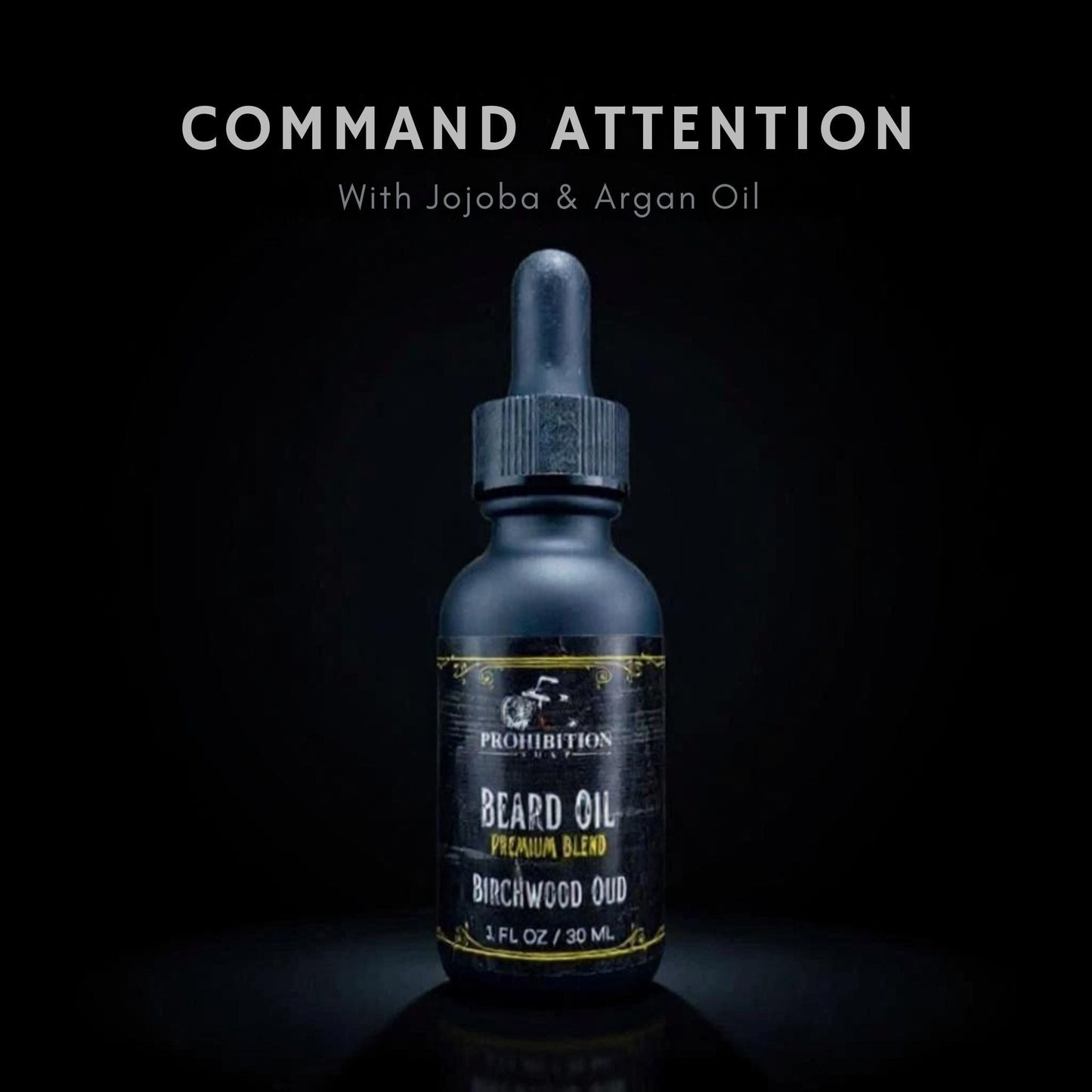 Prohibition Soap's - Birchwood Oud Beard Oil