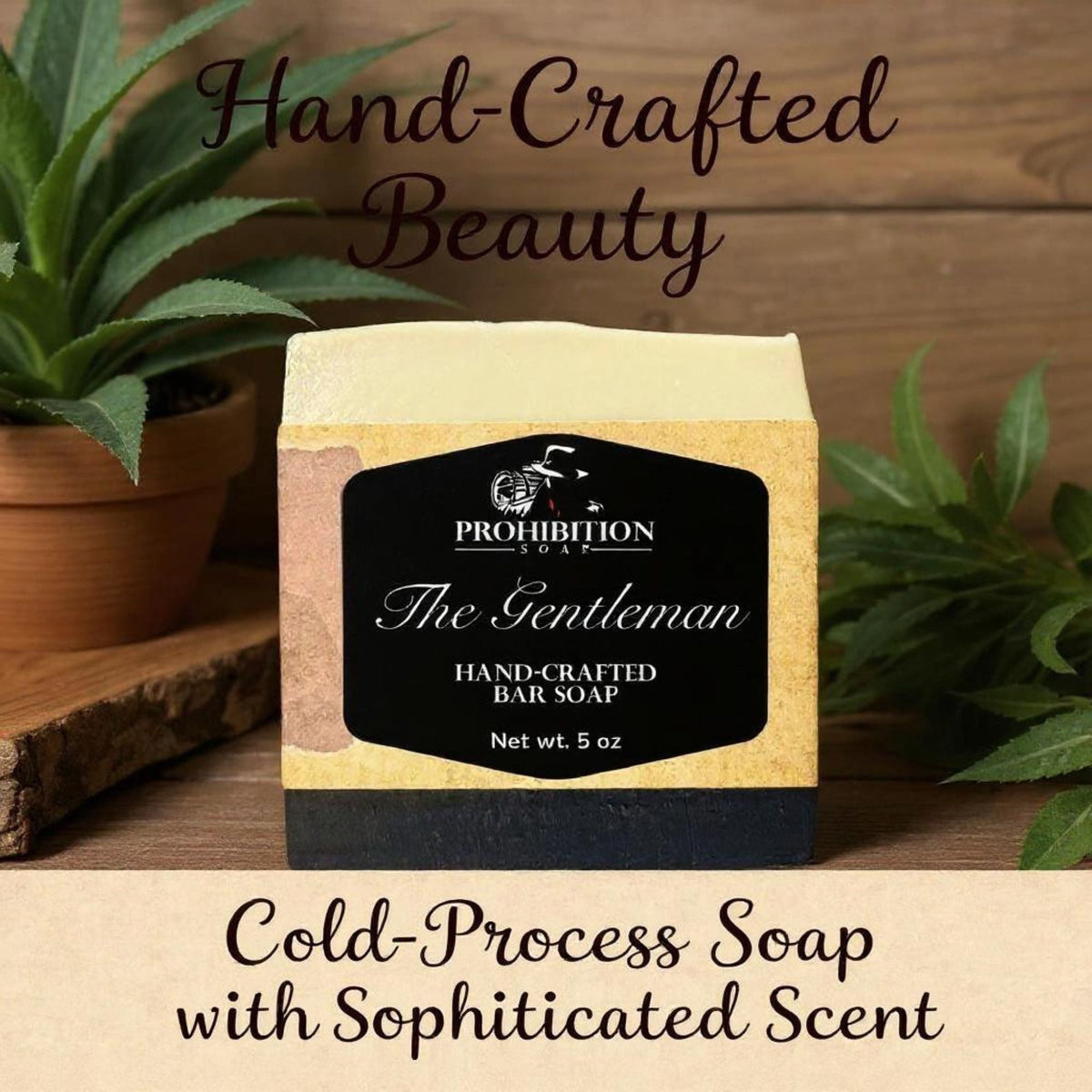 Prohibition Soap - The Gentleman Bar Soap